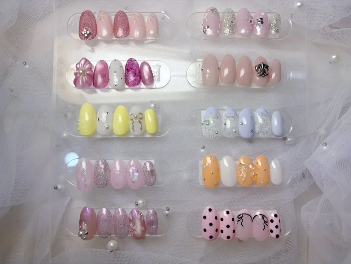ネイル ハンドネイル Queennail 北堀江megumiのネイルデザイン