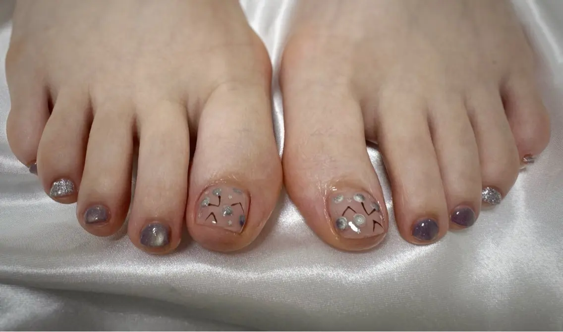 ネイル フットネイル Amule nailのネイルデザイン