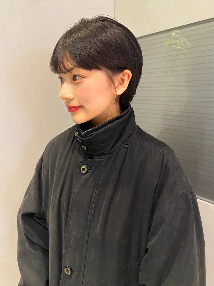 ショート カラー カット ヘアカラー トリートメント mai / linoah˚✧のヘアスタイル