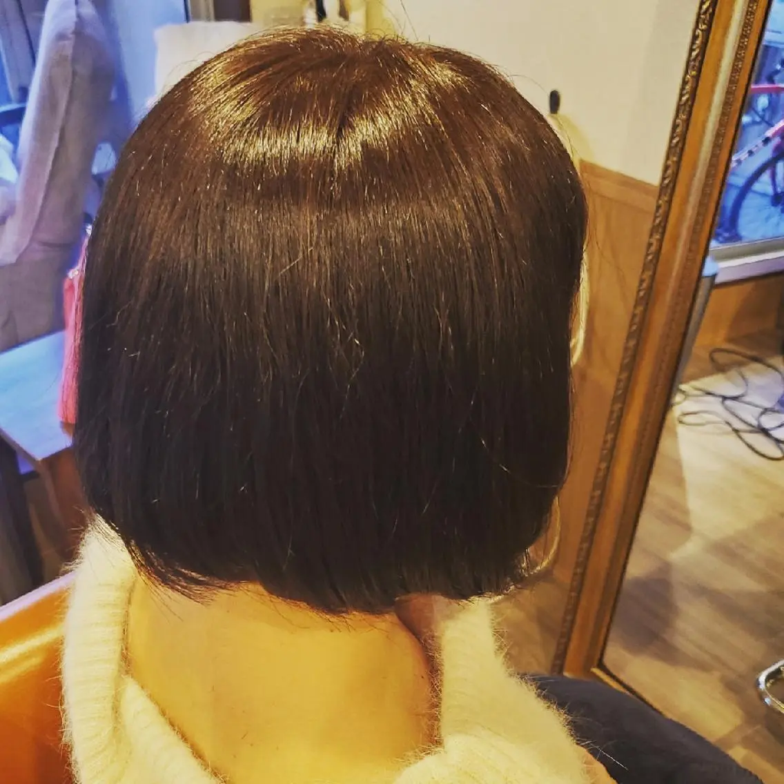 ショート カラー アディクシーカラー ボブ 外国人風カラー ショートヘア トリートメント カット ヘアカラー トリートメント spa hair ark 富井直美のヘアスタイル