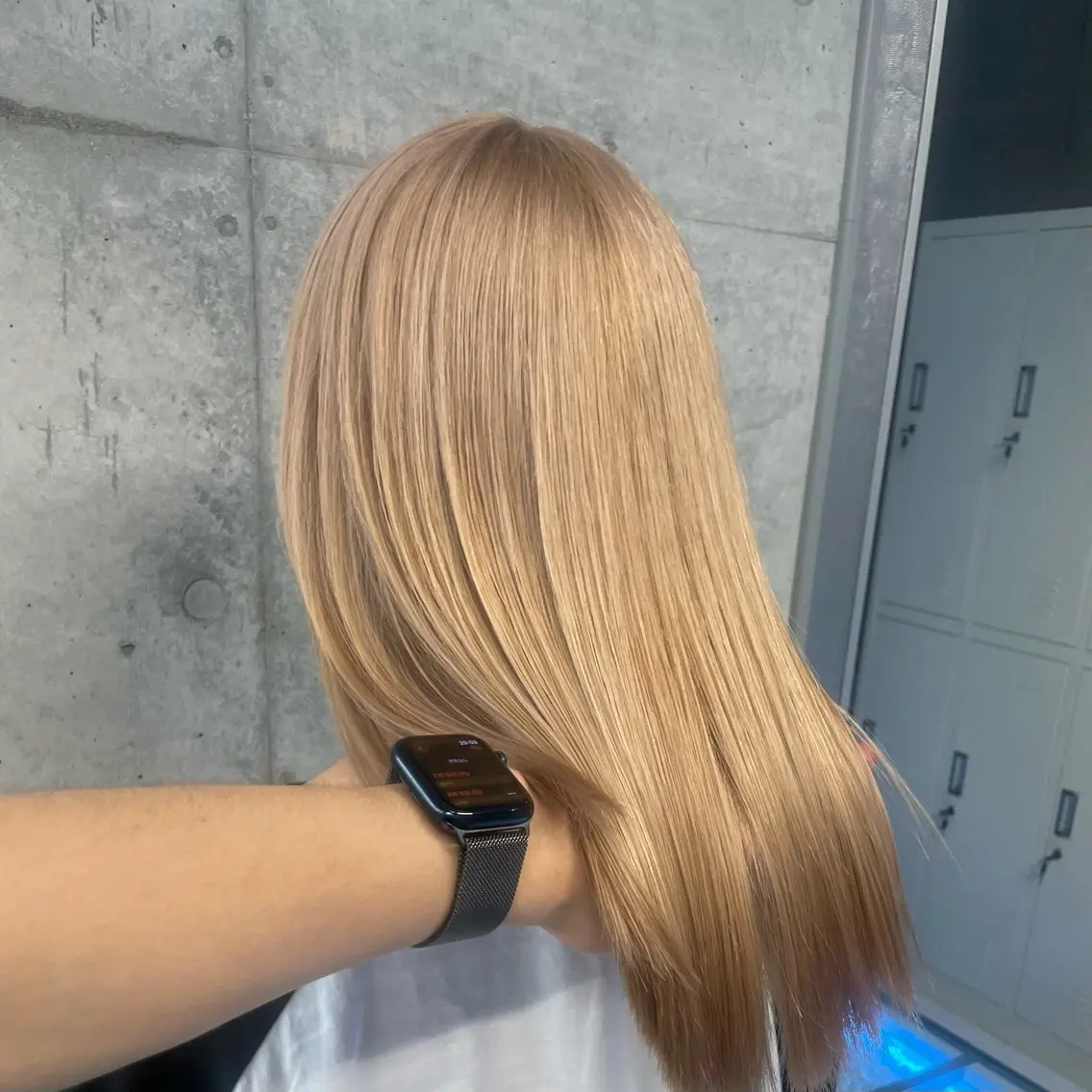 カラー 透明感カラꕀ꙳ 𝐤𝐢𝐤𝐤𝐚のヘアスタイル