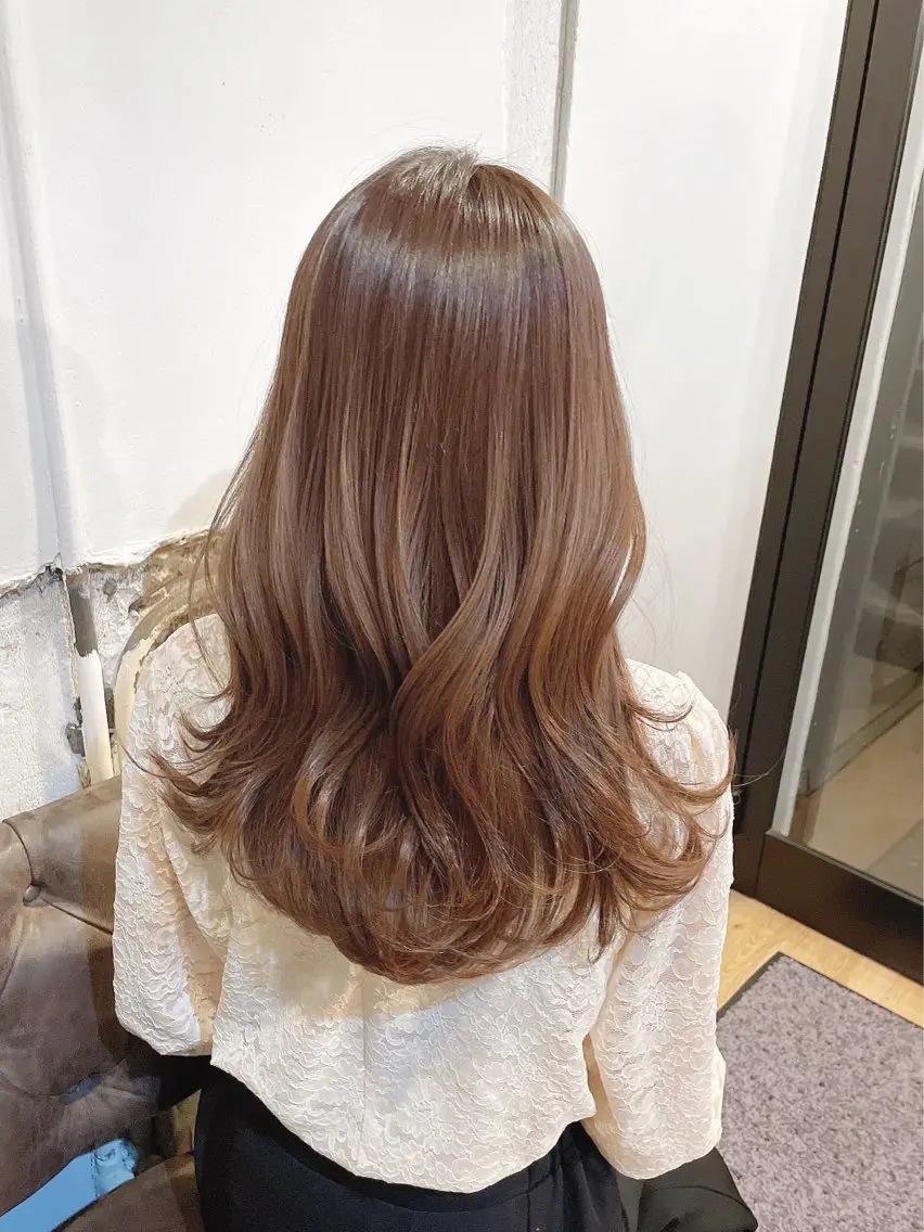 ロング カラー ヘアカラー トリートメント 🎀愛されモテ カラー🎀/moeのヘアスタイル