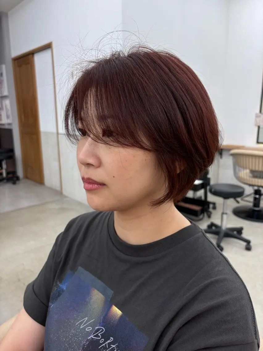 ショート ショートボブ ボブ 似合わせカット ショートヘア カット ボブ/ショート/梅田 /さのまなみのヘアスタイル