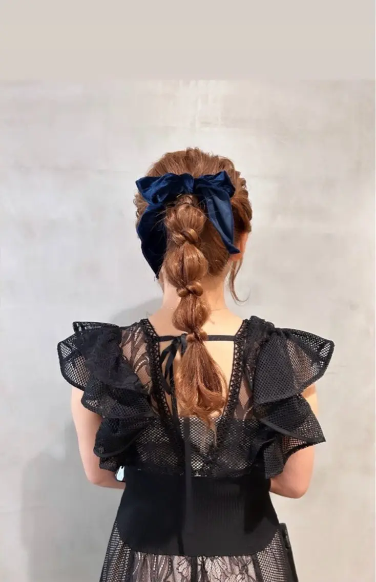 ロング ヘアアレンジ ヘアセット タナカ カナ🫧のヘアスタイル