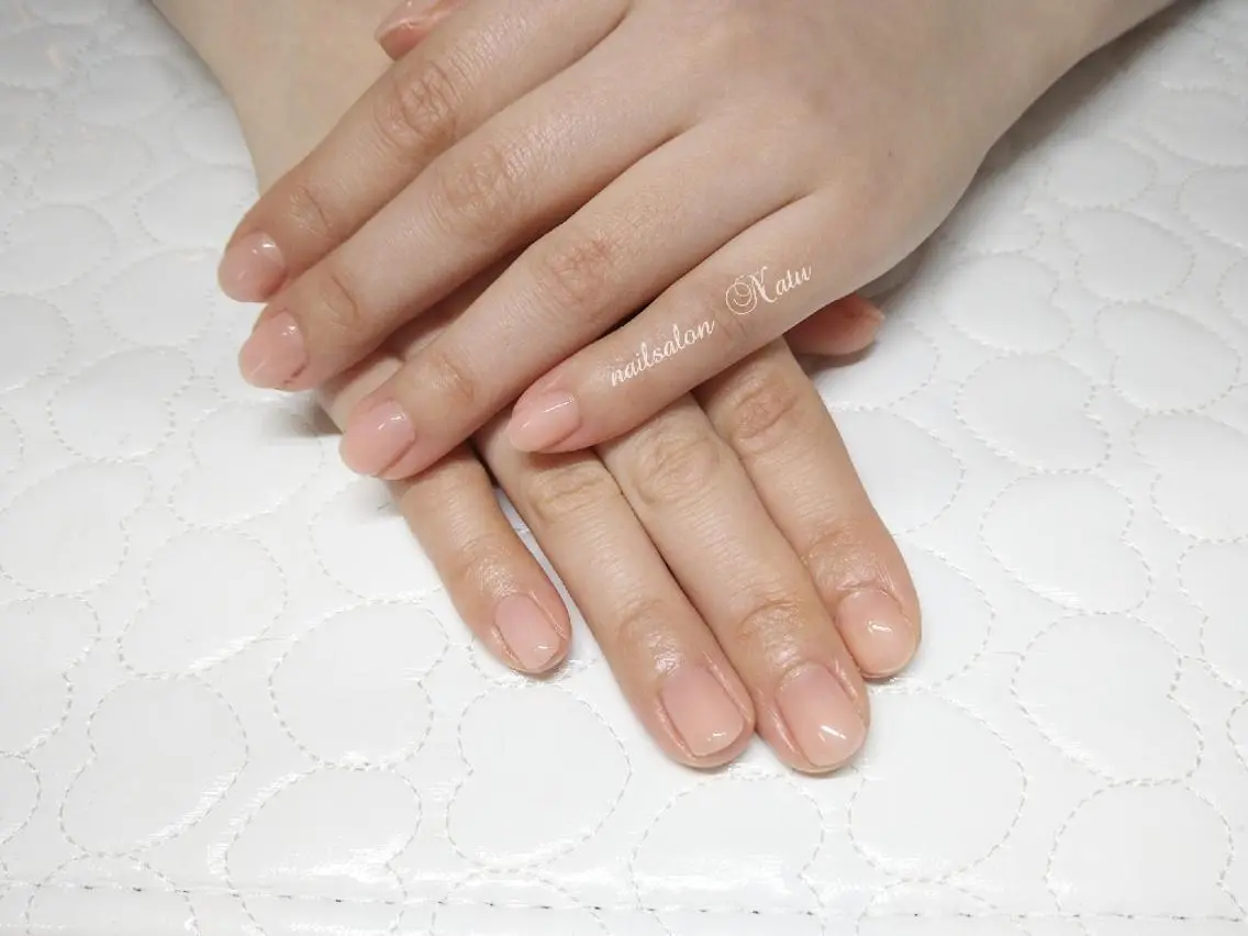 ネイル クリアネイル nailsalon Natuのネイルデザイン
