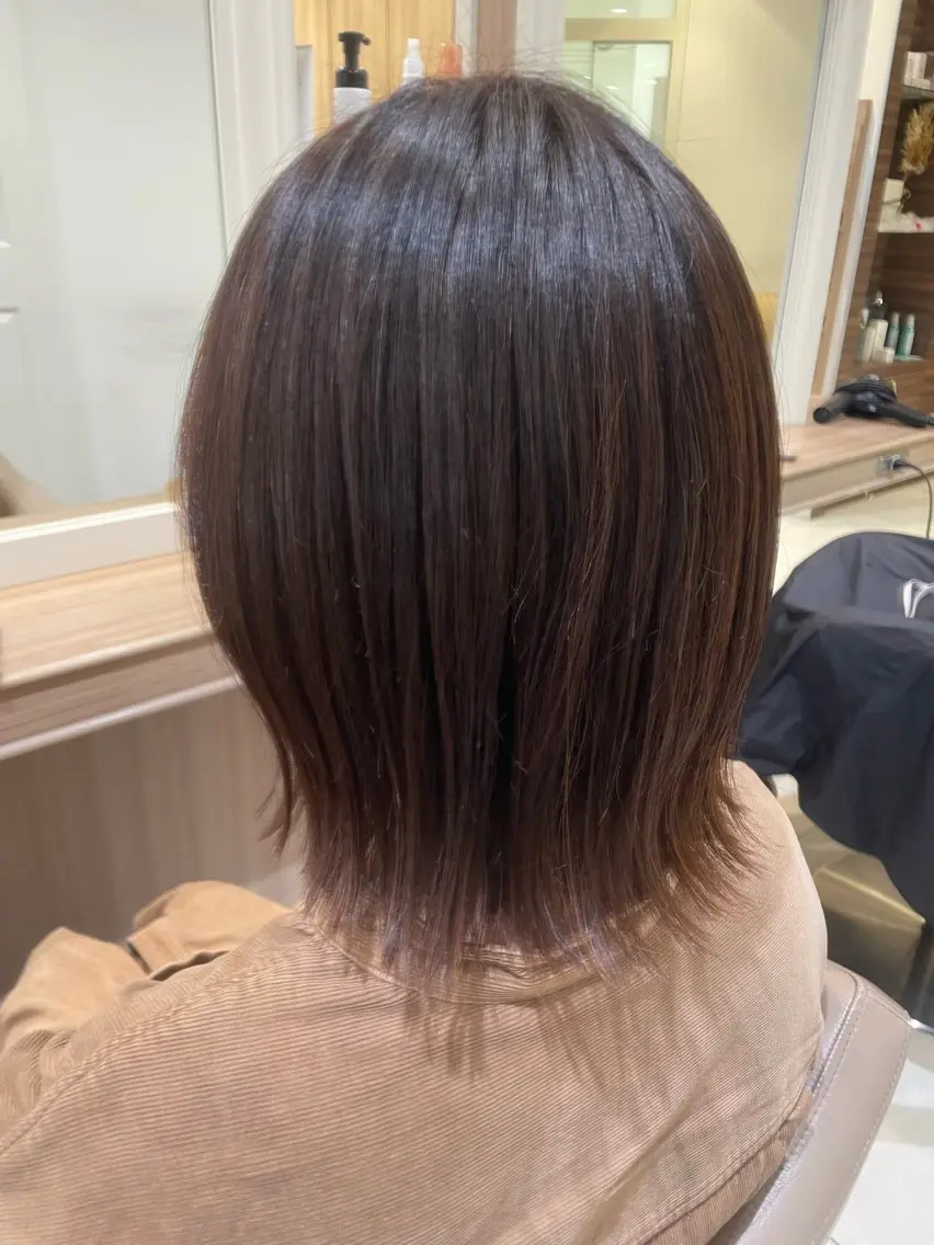 ショート カラー カット ヘアカラー トリートメント 韓国ヘアメイク🎀/ 縮毛矯正✨山本媛香のヘアスタイル