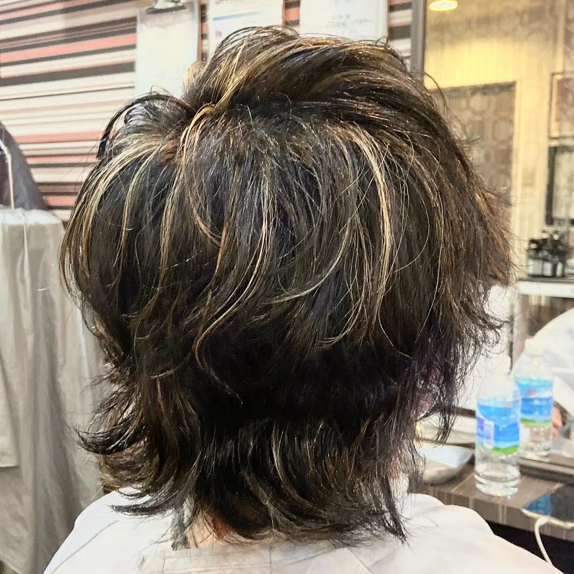ショート カラー メンズ soin by poshのヘアスタイル