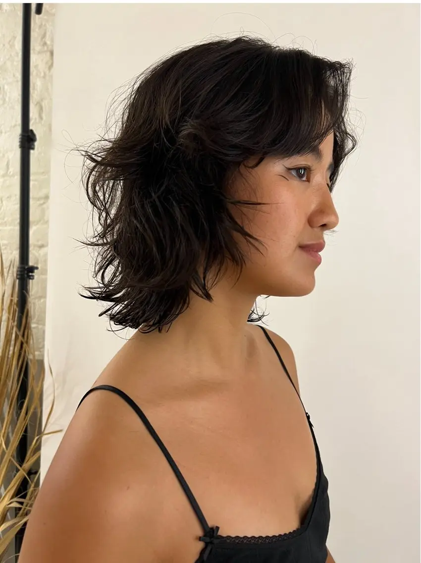 ミディアム カット 圧倒的デザイン力 店長🎨RENAのヘアスタイル
