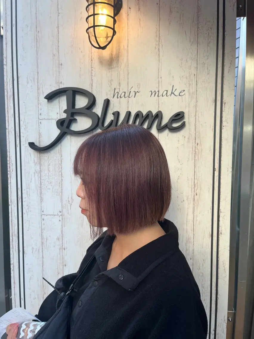 ショート カラー 韓国風カット osugiのヘアスタイル