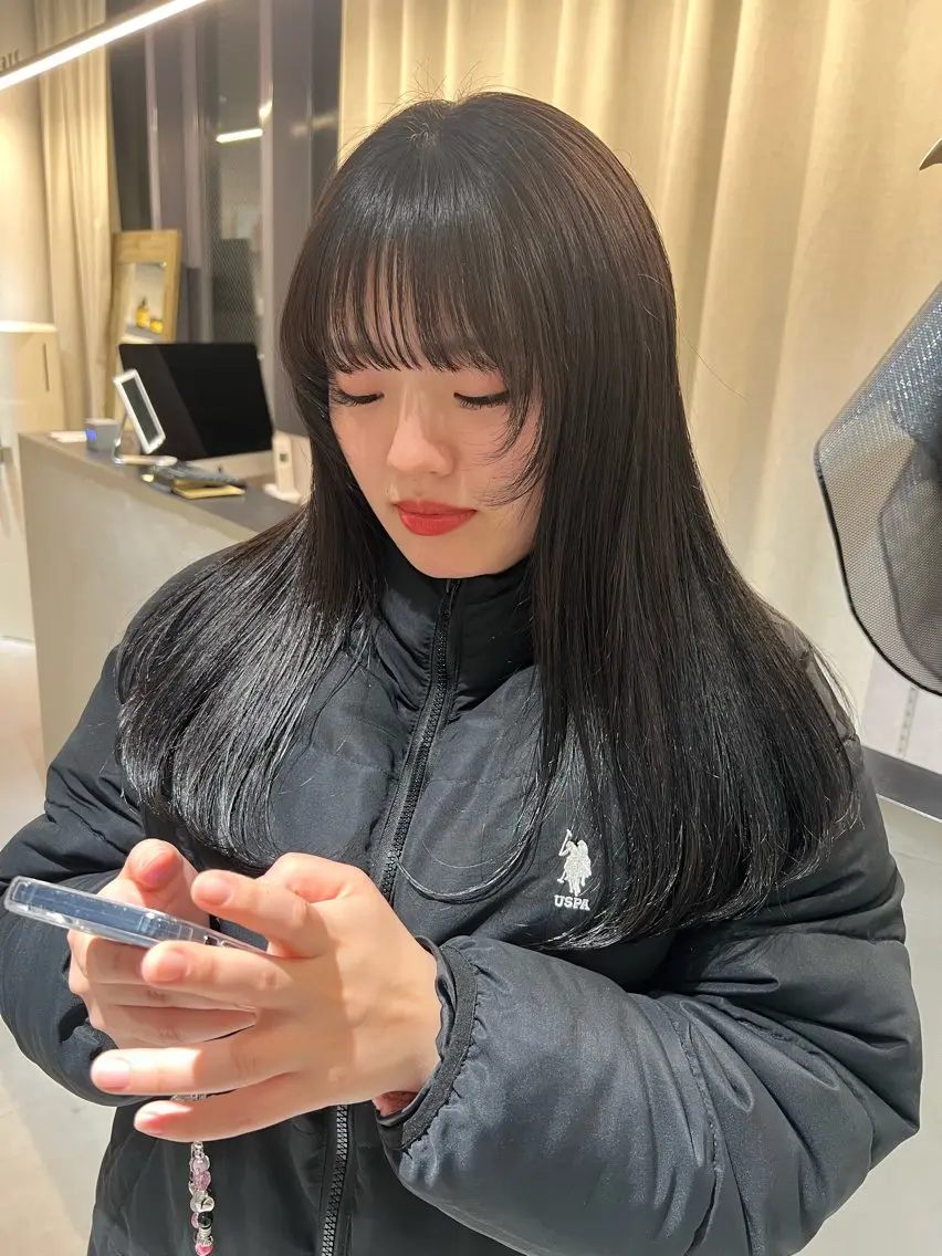 カット 佐久間 未來のヘアスタイル