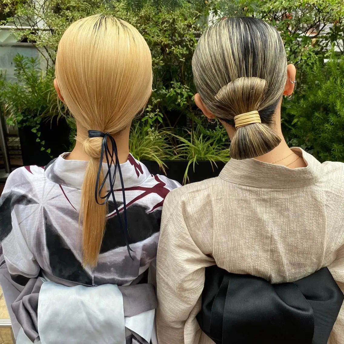 ヘアアレンジ ボブ 浴衣 ヘアセット 𝙎𝙚𝙞𝙧𝙖 ☆カット/パーマのヘアスタイル