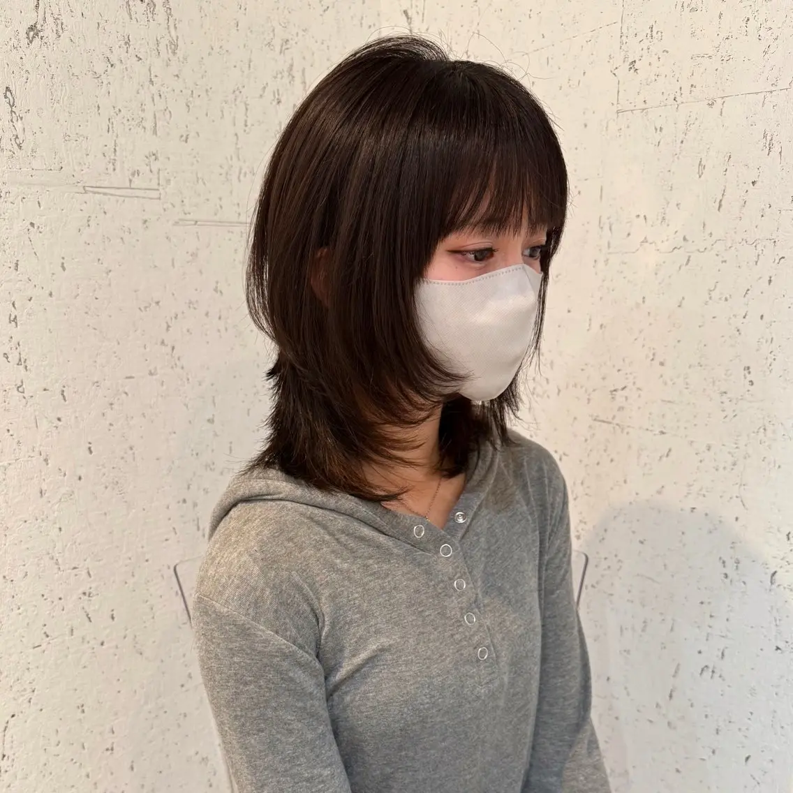 ミディアム カラー カット トリートメント mai / linoah˚✧のヘアスタイル