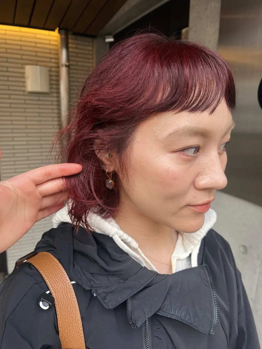 カラー カット ヘアカラー 暖色/パーマ 🌼クニトウメイのヘアスタイル