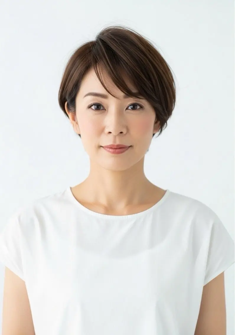 ショート 🫧似合わせショート ゴヤ🫧のヘアスタイル