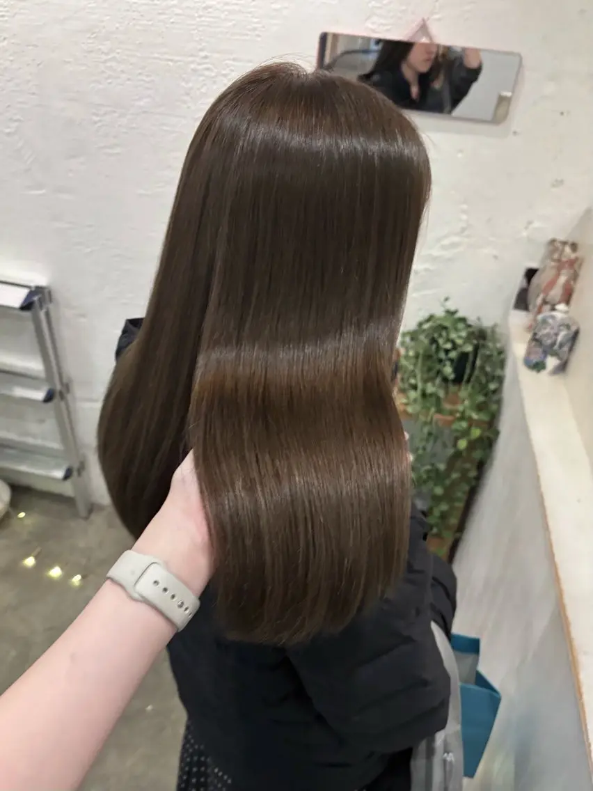 カラー ヘアカラー トリートメント ヘッドスパ 🎀透明感カラー🎀 Yurinoのヘアスタイル