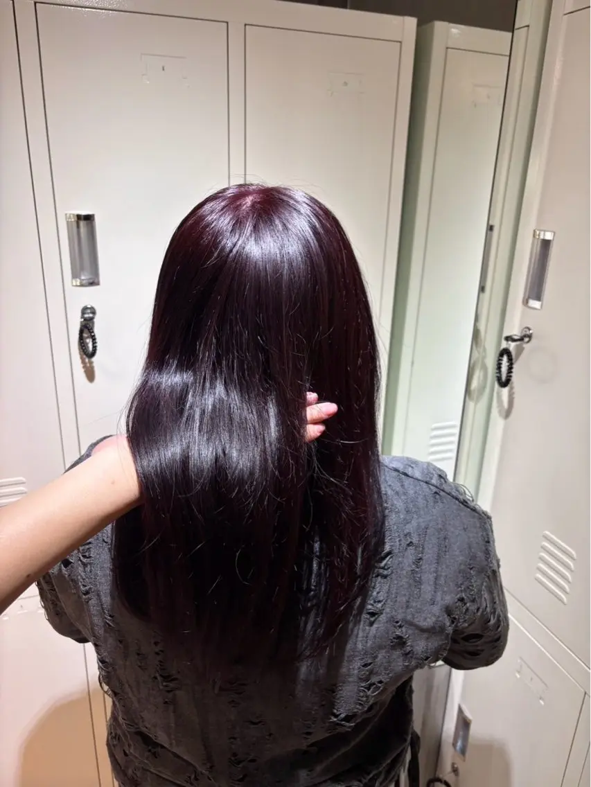 ミディアム カラー 紗奈 カラーモデル 募集★⸝⸝のヘアスタイル