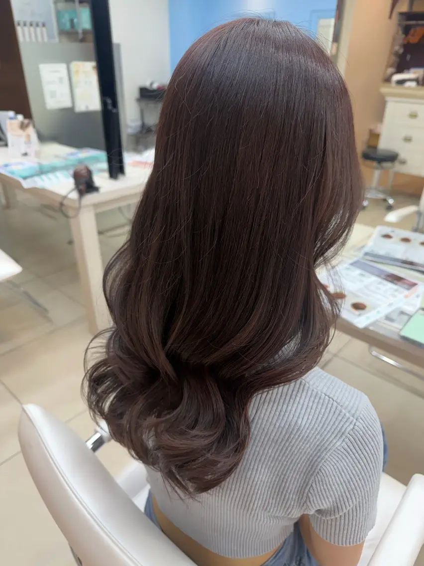 カラー ヘアカラー 🎀透明感˖⊹あすか 東橋本🪄︎︎⸝‪⸝のヘアスタイル