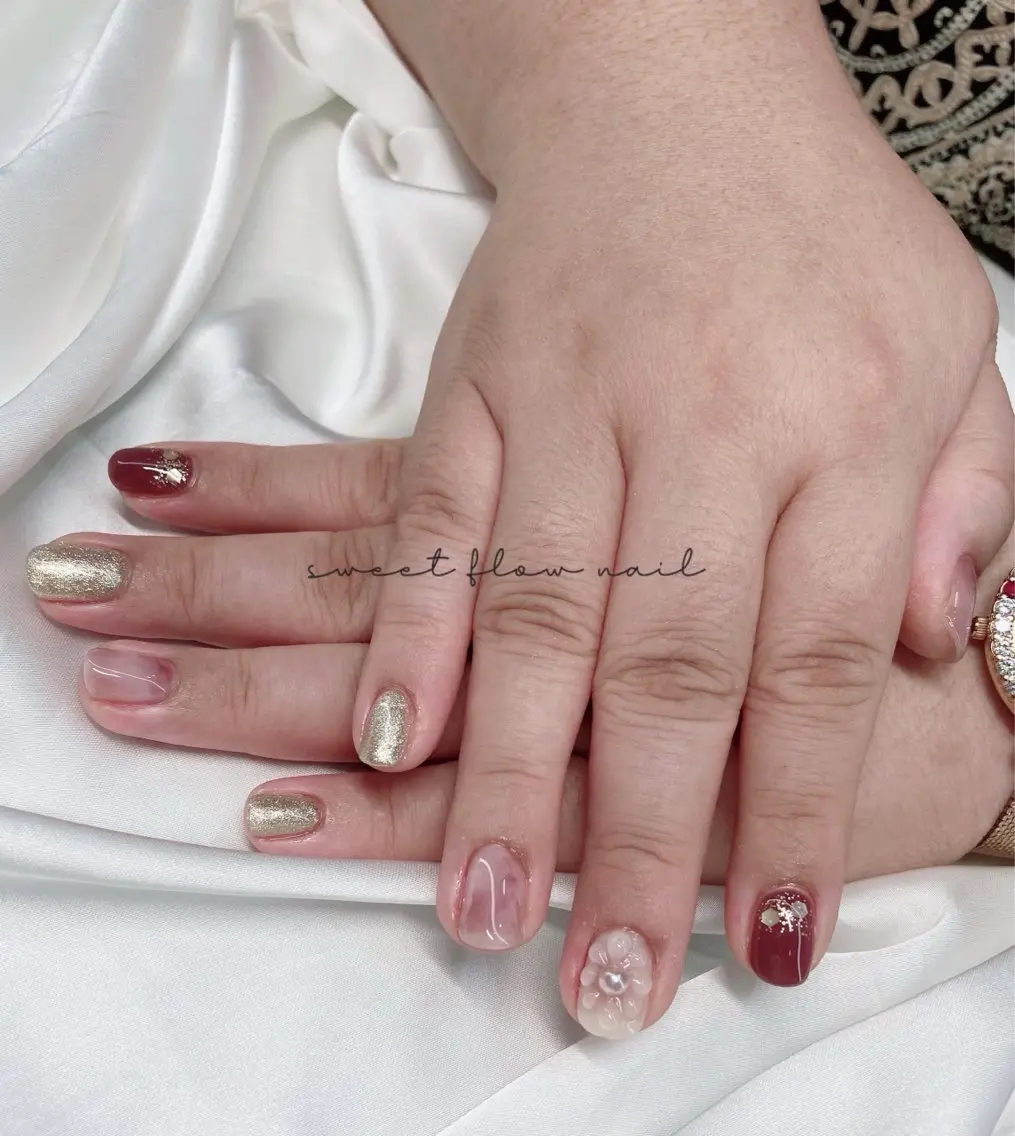 ネイル sweet flow nailのネイルデザイン