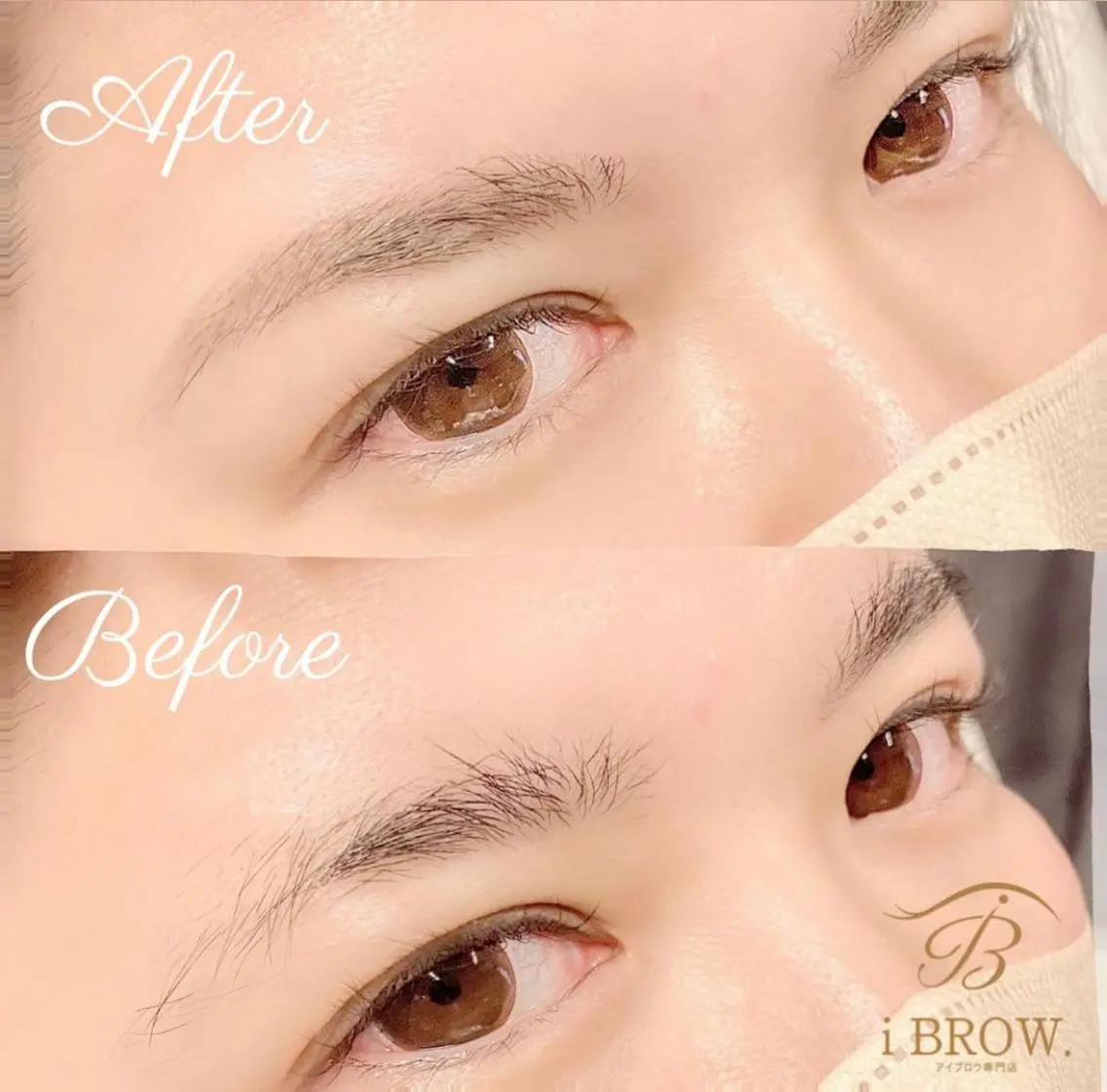 アイブロウ 眉毛ワックス脱毛 ibrow. 店長manaka🌈の眉毛・アイブロウイメージ