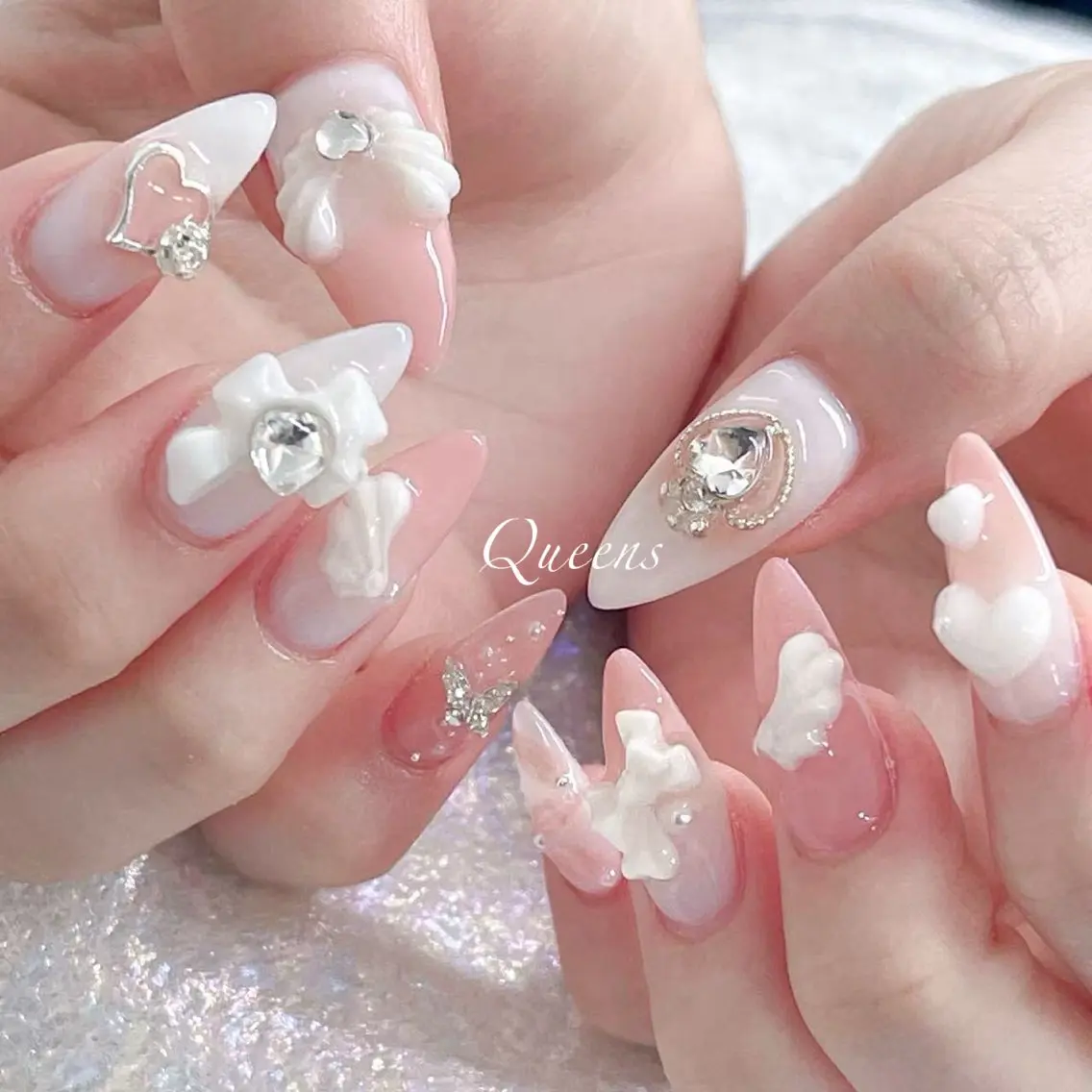ネイル ハンドネイル Queen's ゆなのネイルデザイン