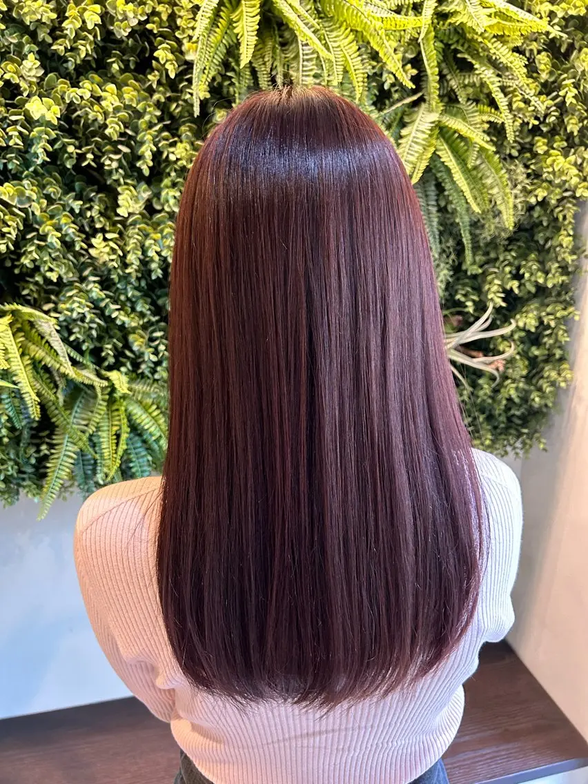ロング 水谷 菜央のヘアスタイル