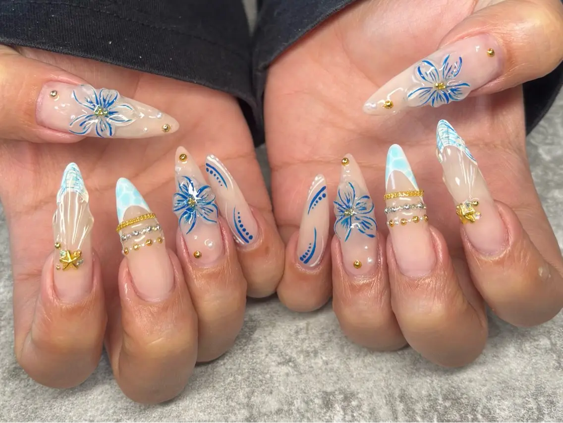 ネイル ANELA サクラのネイルデザイン