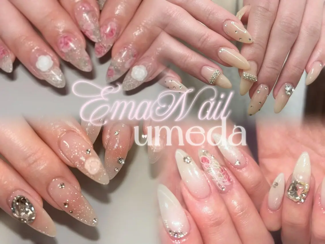 ネイル ハンドネイル EmaNail🎀 Haaruのネイルデザイン
