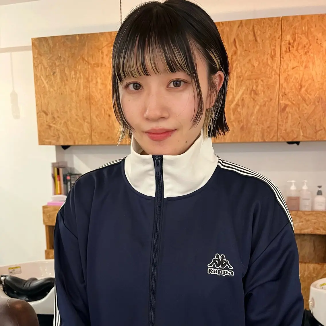 ショート ボブ 暖色/パーマ 🌼クニトウメイのヘアスタイル