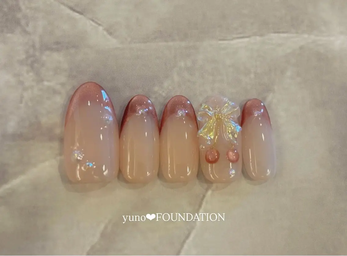 ネイル マグネットネイル yuno❤︎ FOUNDATIONのネイルデザイン