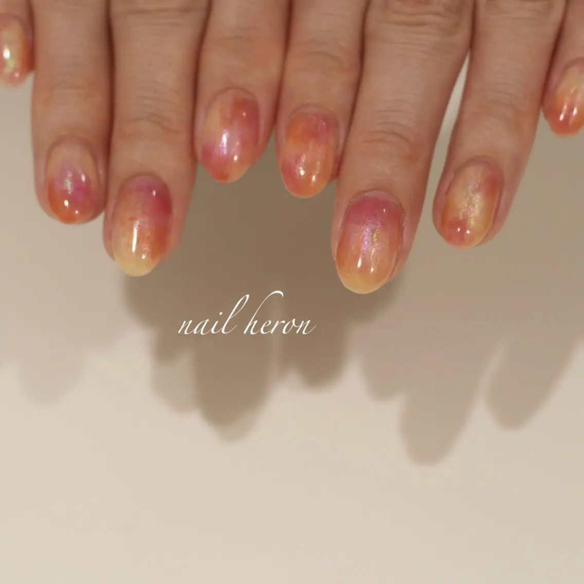 ネイル ハンドネイル saki_ nail heronのネイルデザイン