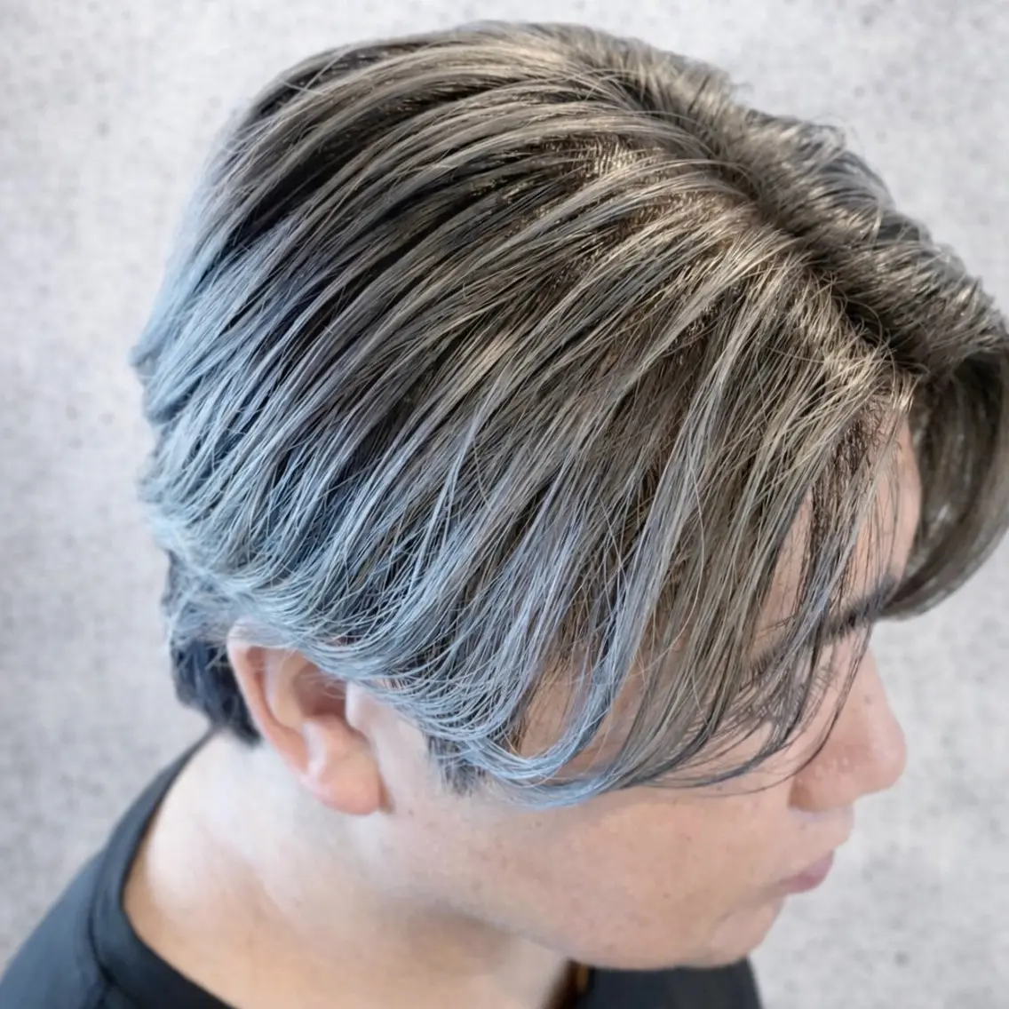 ショート カラー メンズ カット ヘアカラー スナップフォト確認 お願いします!竹内のヘアスタイル