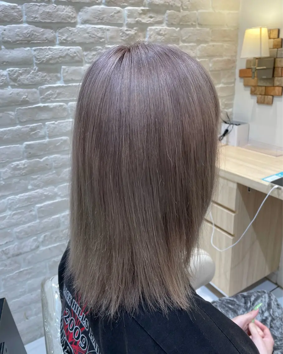 ミディアム ✨Noto ミルクティー特化✨のヘアスタイル