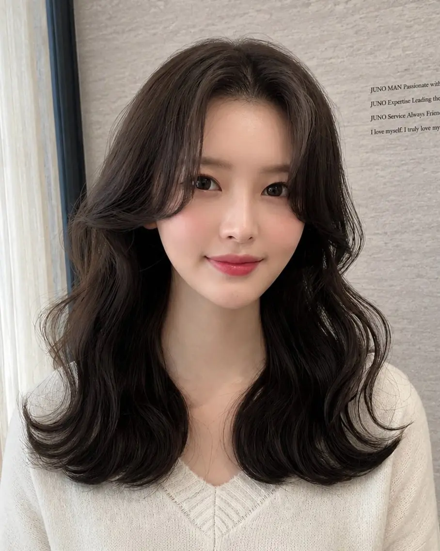 パーマ 本場韓国ヘア特化 아이비/Aibiのヘアスタイル