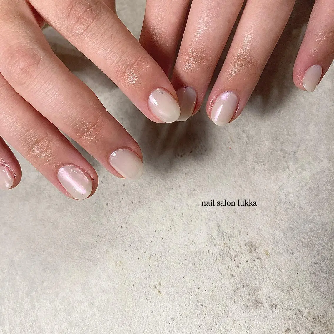 ネイル オーロラネイル lukka nailのネイルデザイン
