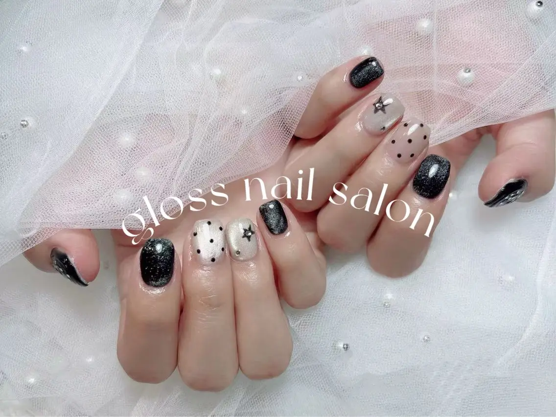ネイル ハンドネイル ゆり🌷 gloss nailのネイルデザイン