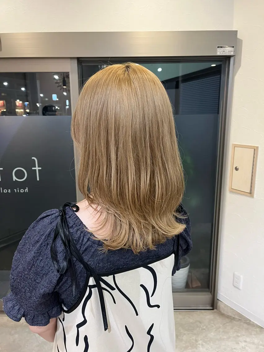 ミディアム ✨髪質改善/ボブ /⚡️雷賀⚡️のヘアスタイル