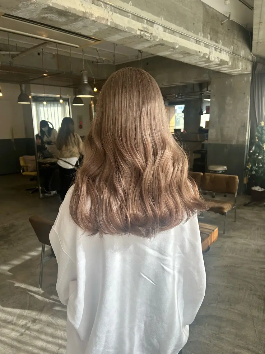 ロング カラー ブリーチ 海外レイヤー /NAGISAのヘアスタイル