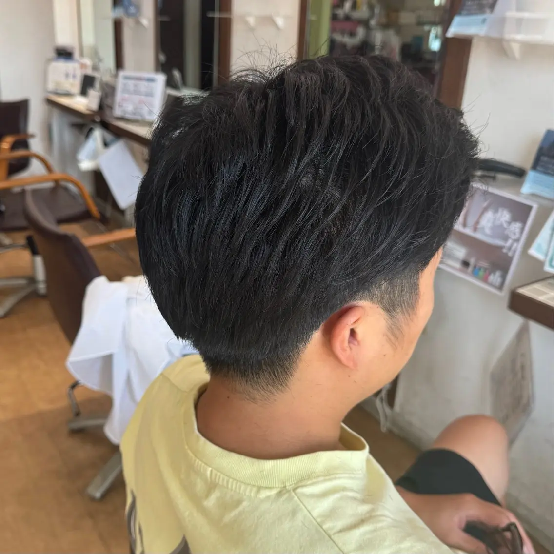 ショート メンズ カット ヘッドスパ 透明感カラー特化若山 結愛のヘアスタイル
