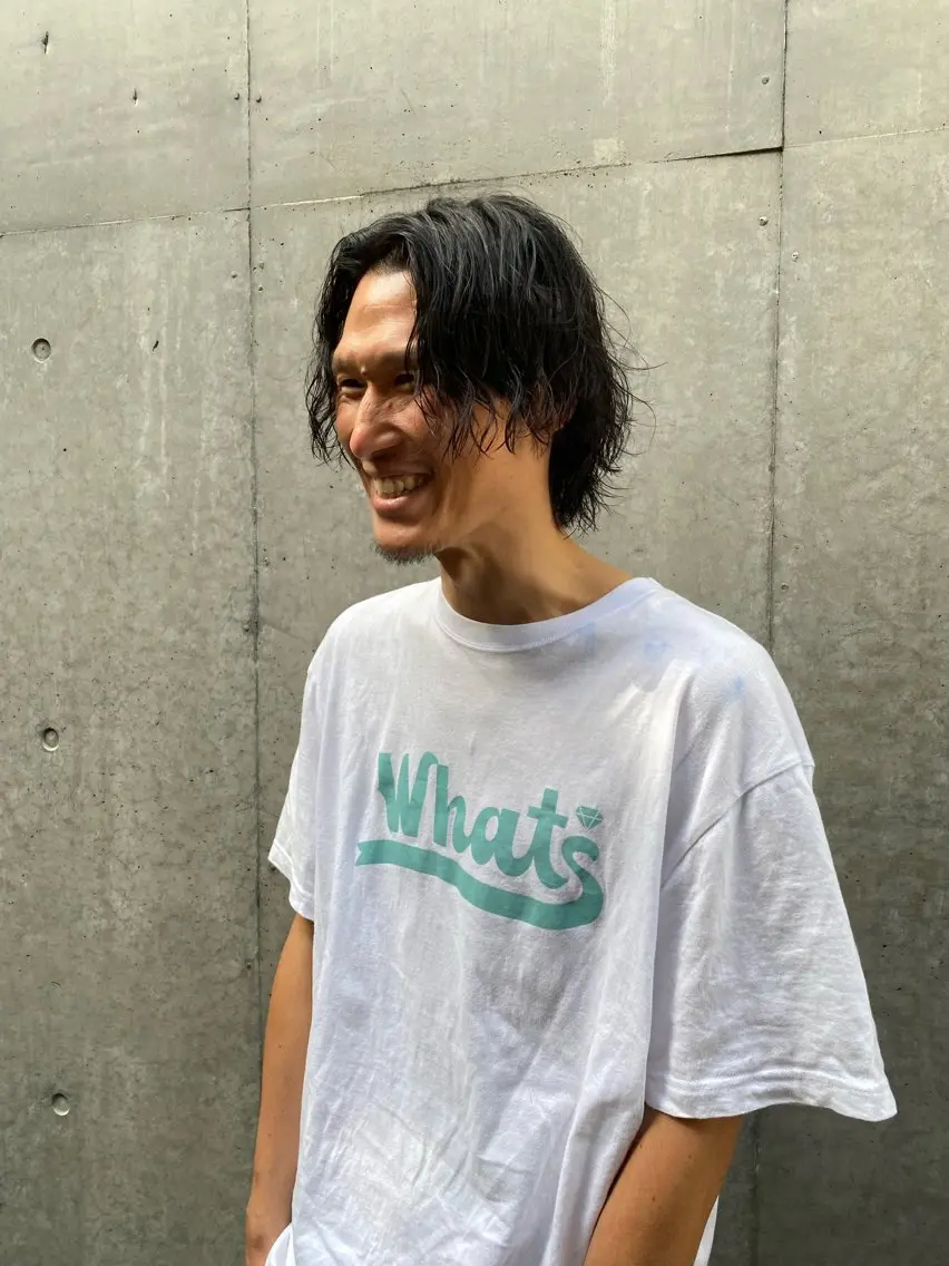 ショート パーマ メンズ カット パーマ 菊池大一 溝の口パーマのヘアスタイル