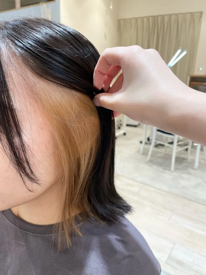 カラー パーマモデル 募集中🦢渡邉のヘアスタイル