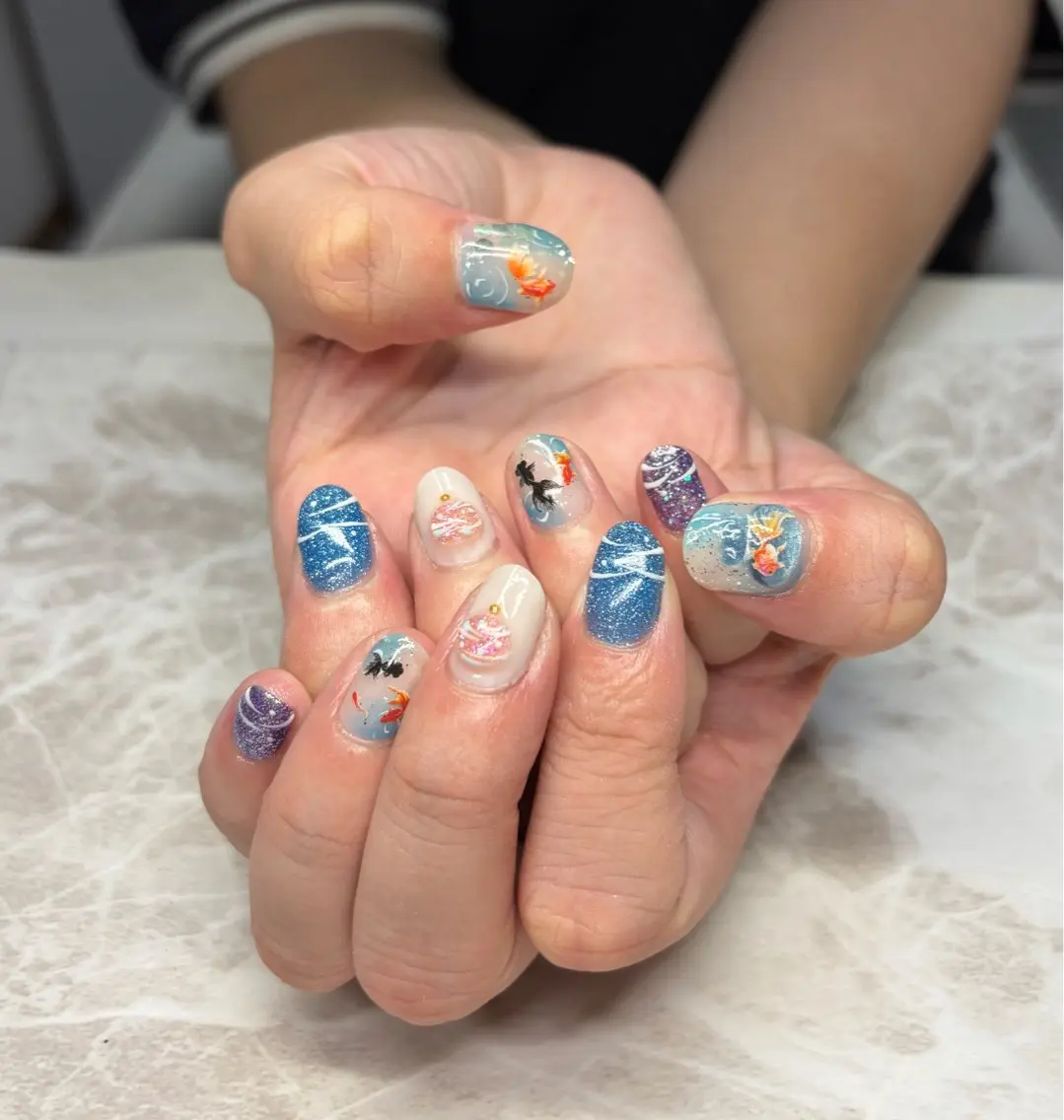ネイル ハンドネイル ゆぴねいる yupinailのネイルデザイン