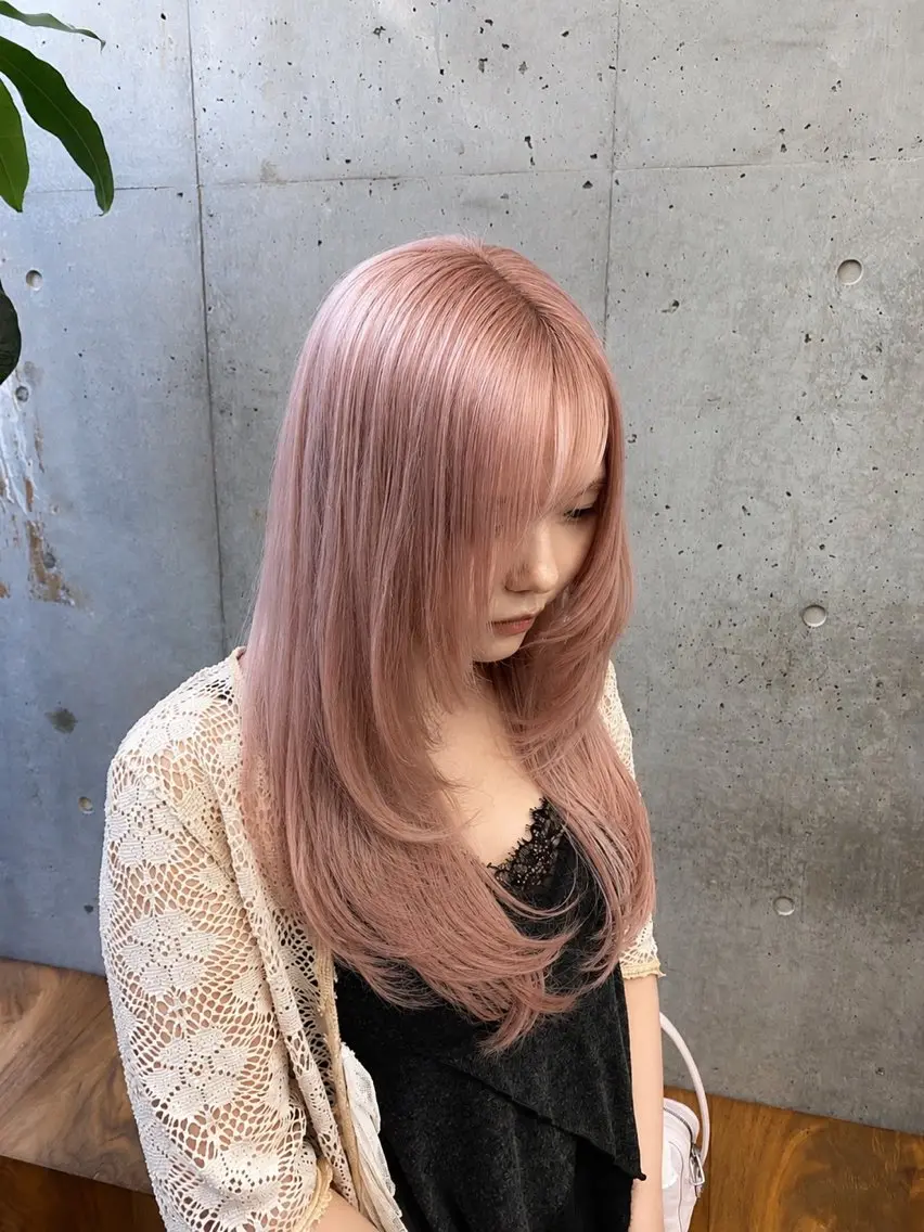 ロング カラー 🌈艶ハイトーン特化 🌈NOZOMUのヘアスタイル