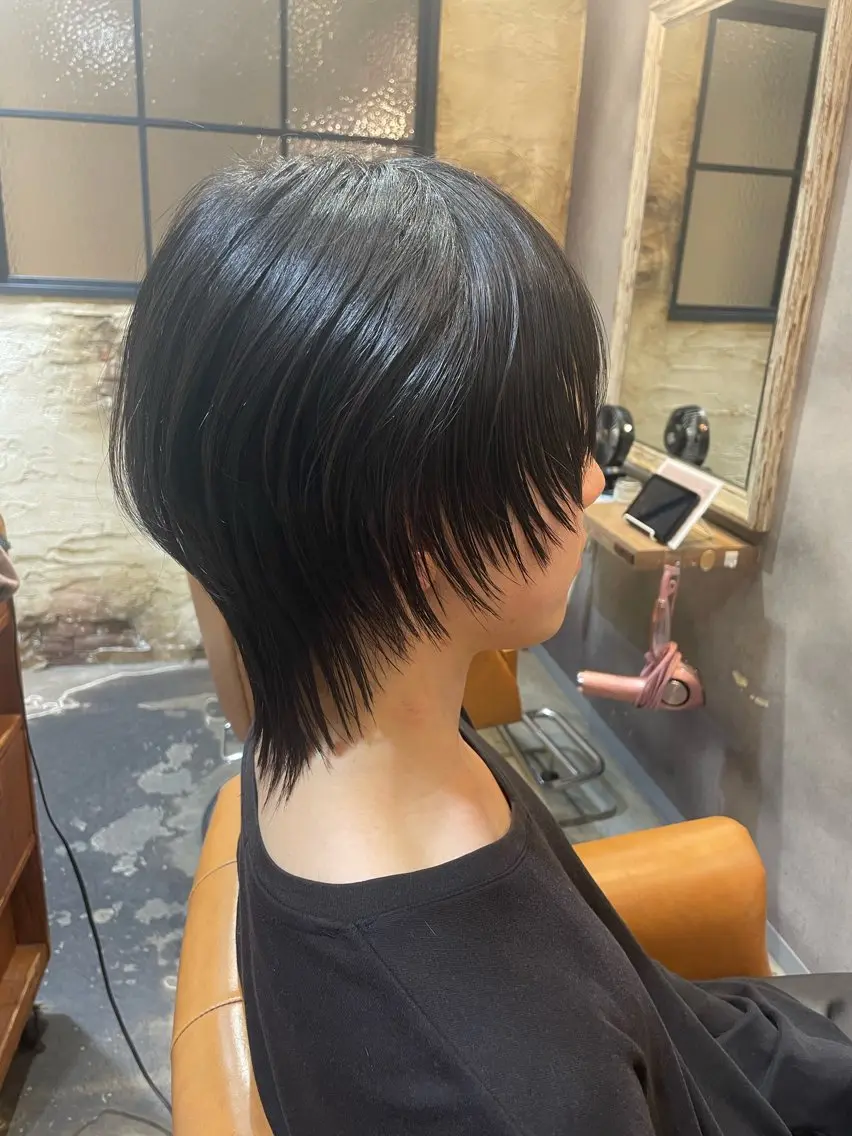 ショート メンズ カット 縮毛矯正 トリートメント chic channel伊藤のヘアスタイル