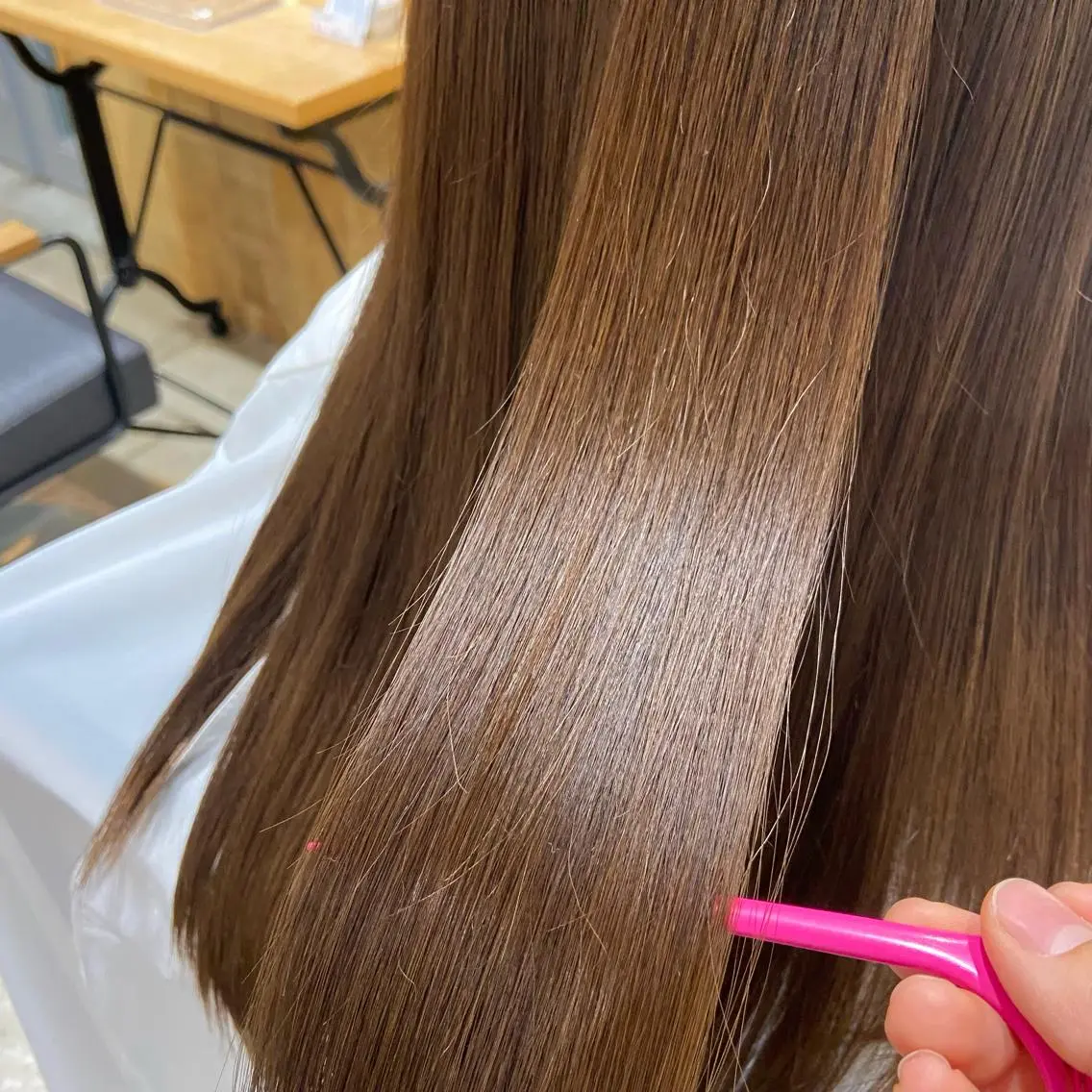 ロング カラー トリートメント 🌷レイヤーカット/ フルキシオリ🌷のヘアスタイル
