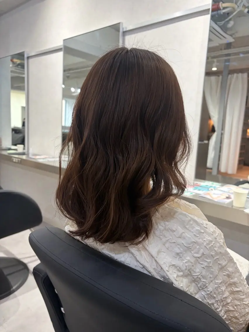 セミロング 🌿🍋 JUREN🍋🌿のヘアスタイル