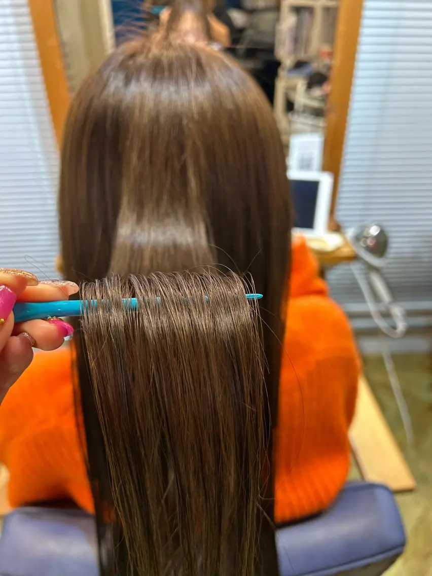 ❦❥❤️🩹ྀི【イルミナカラー💜】カットなし✂︎の写真