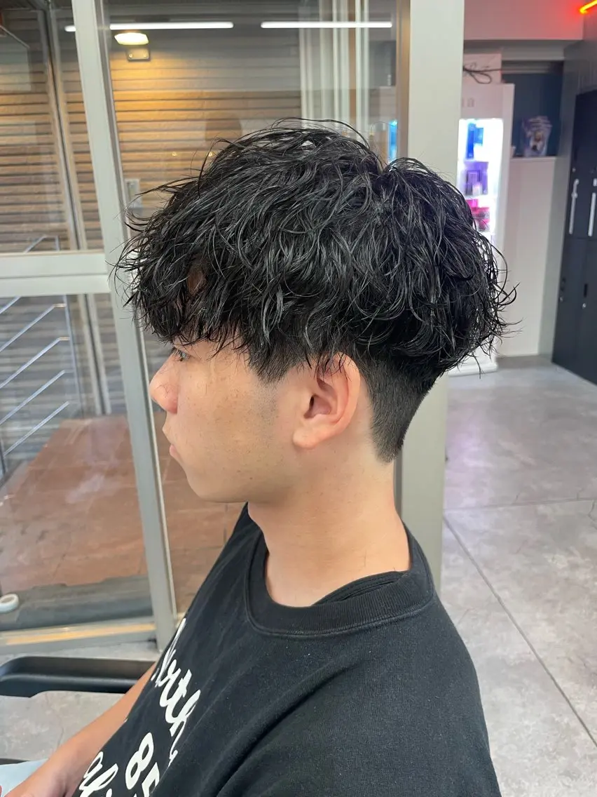 パーマ メンズ カット パーマ 町田エリアＮｏ．１/ パーマ特化/太田京希のヘアスタイル