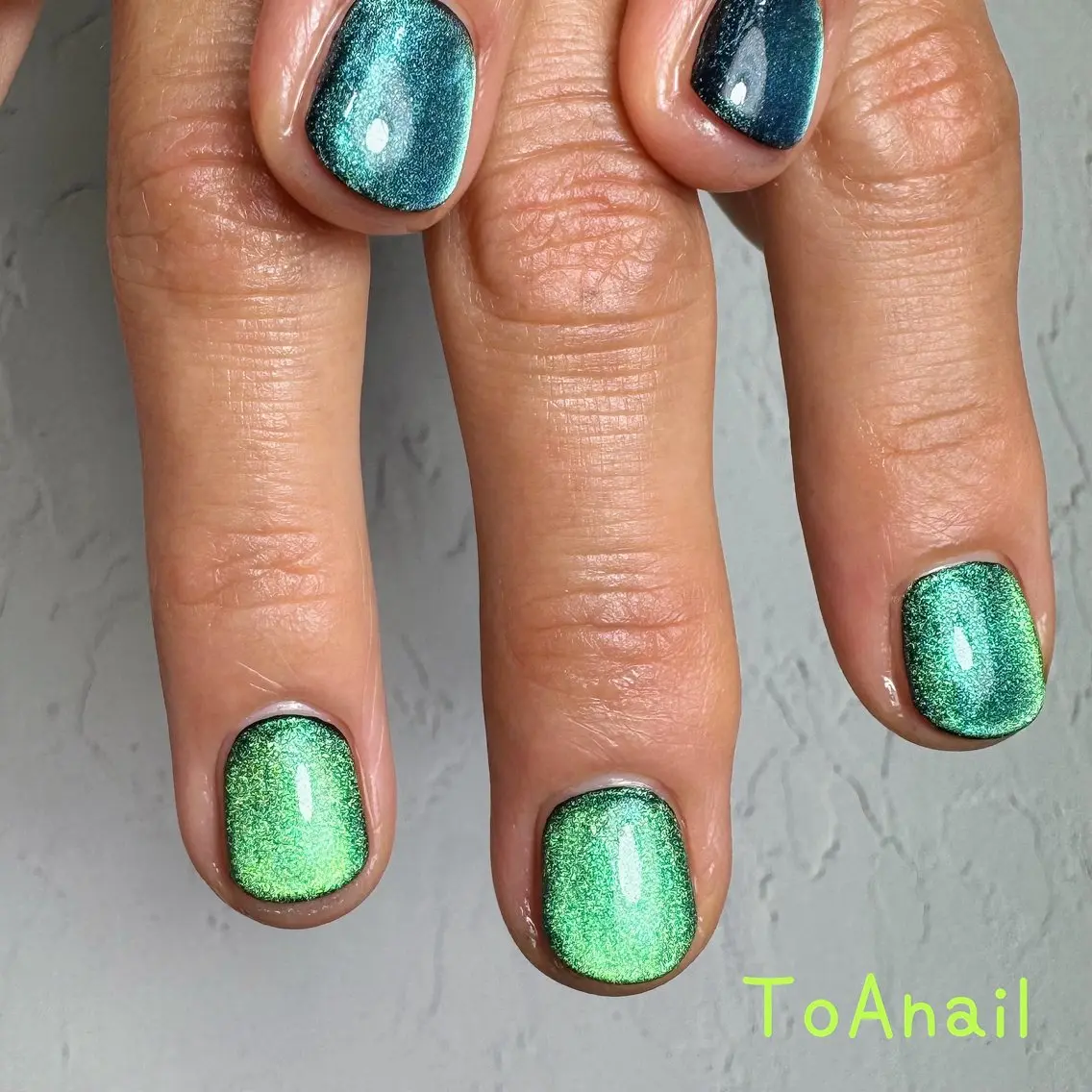 ネイル マグネットネイル ToA nailのネイルデザイン