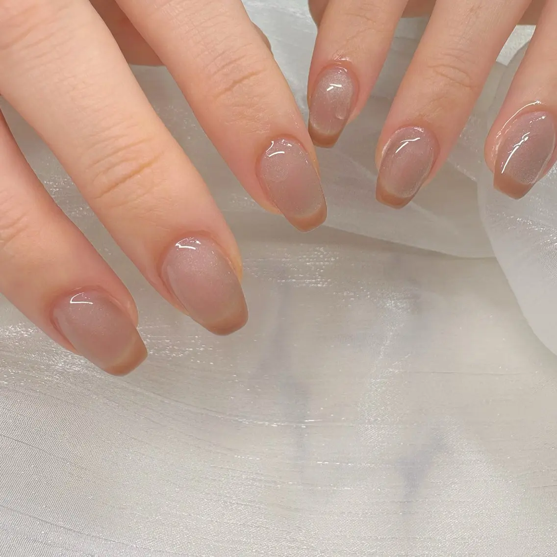 ネイル フレンチネイル Knail . iのネイルデザイン