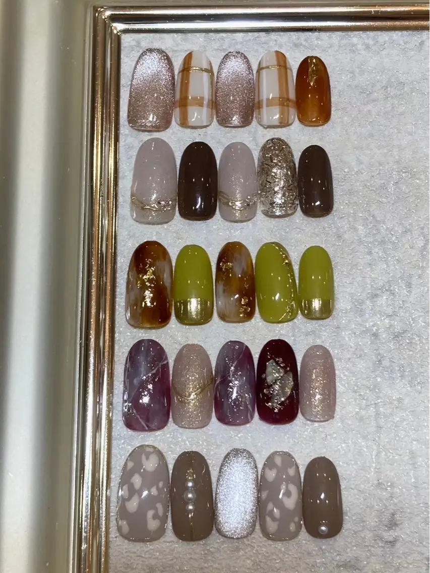 ネイル ハンドネイル nailist kanae🦖のネイルデザイン